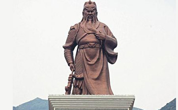 關(guan) 公銅雕像