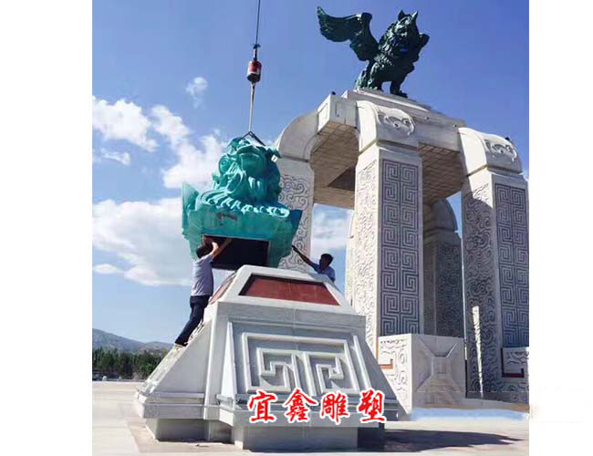 雕塑安裝