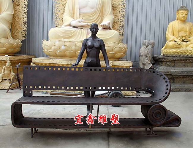膠片雕塑