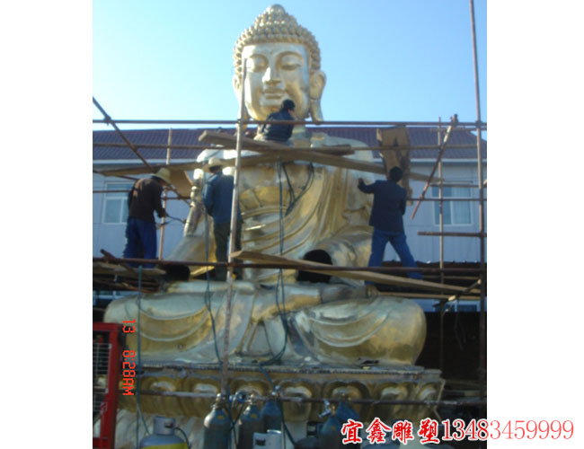 貼金銅佛像_銅佛像批發