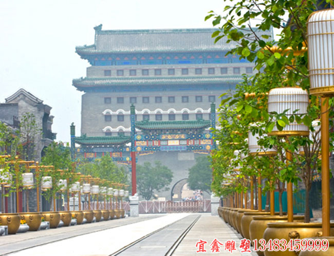 銅缸擺件
