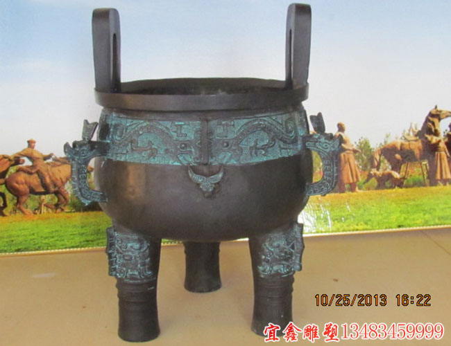銅鼎工藝品
