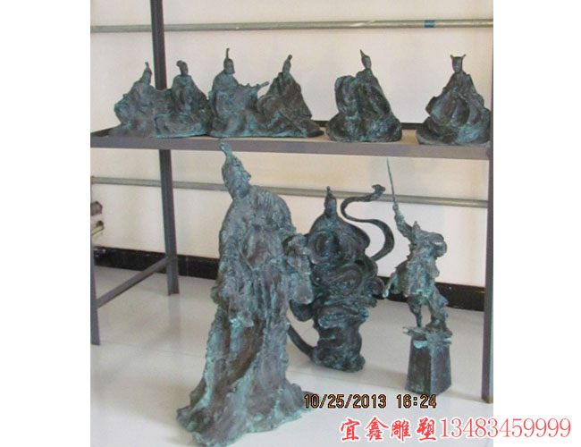 仿古人物雕塑