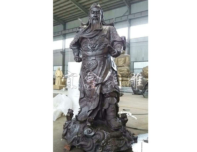 關公銅佛像