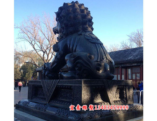 銅獅子_銅雕獅子鑄造