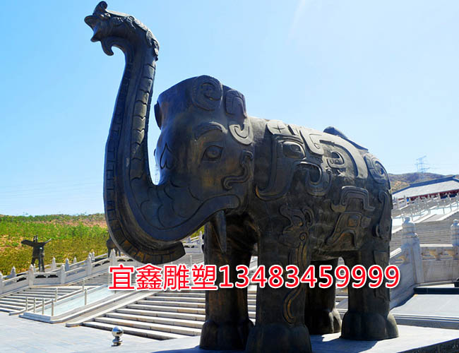 銅大象