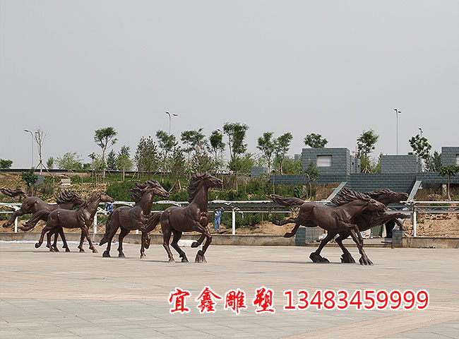 大型銅雕馬