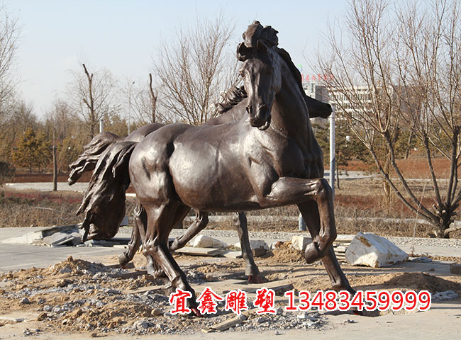 大型銅馬雕塑
