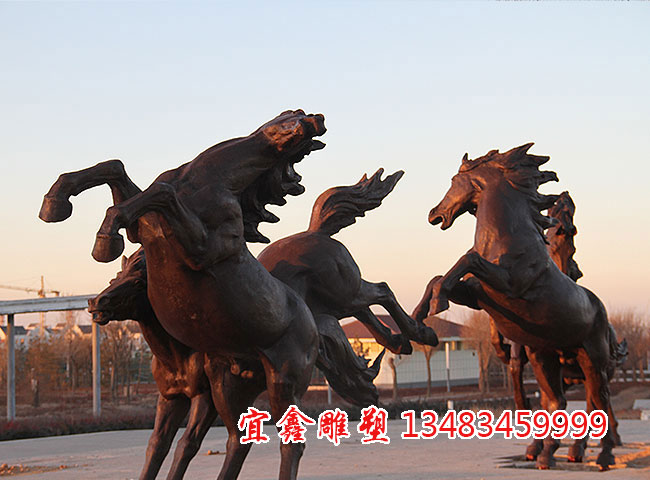 大型群馬銅雕塑