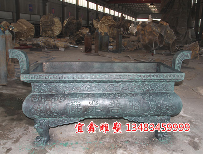 仿古做舊銅香爐