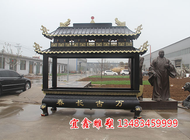 寺廟長方香爐定做