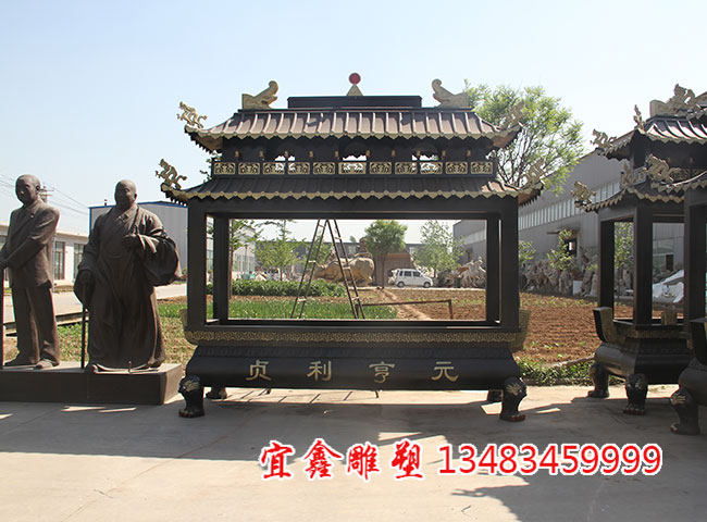 寺廟方形香爐定做