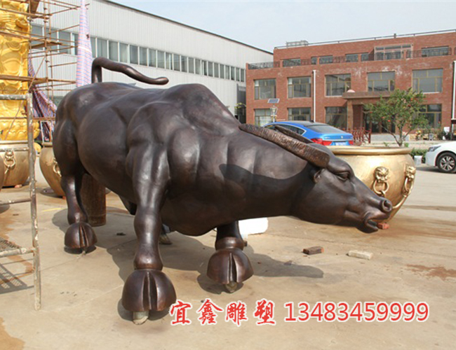 銅牛雕塑