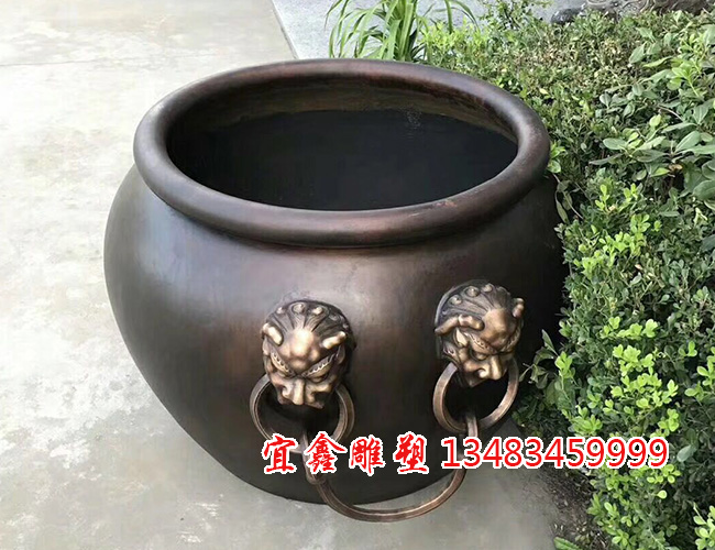 銅缸  青銅缸  風水缸