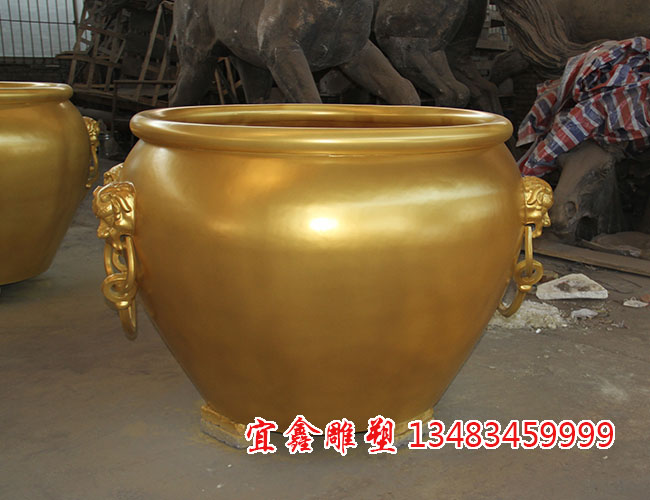 風水銅缸_青銅缸