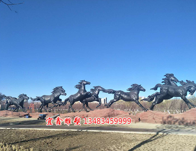 奔馳的八駿安裝於包頭市
