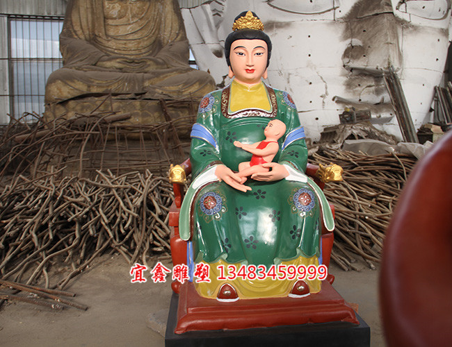 送子奶奶銅佛像