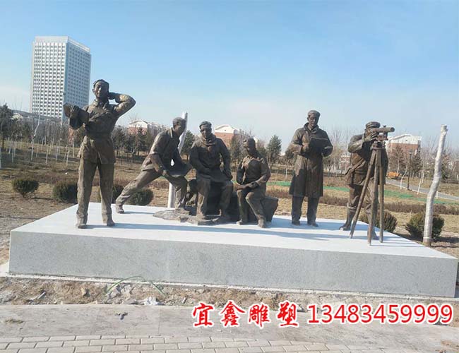 支寧公園人物雕塑