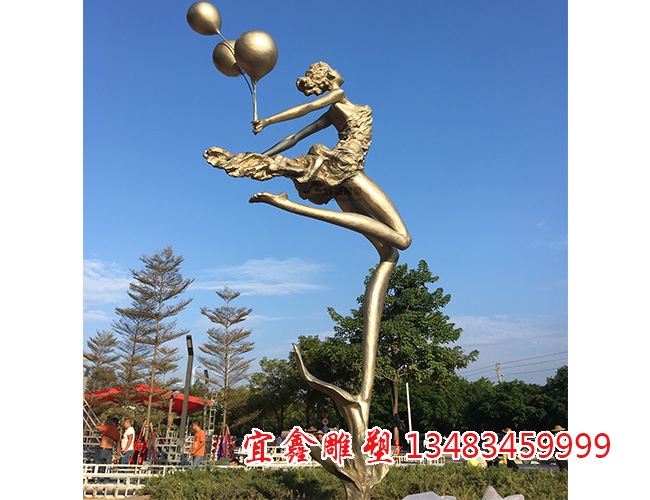 飛天雕塑