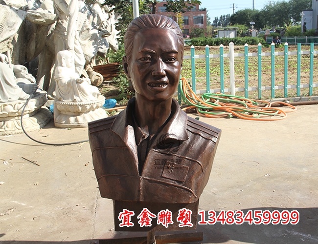 名人半身雕塑