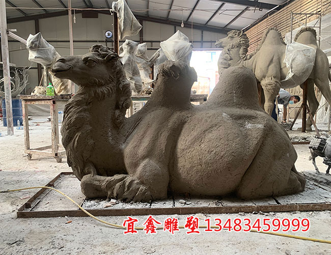 銅雕駱駝