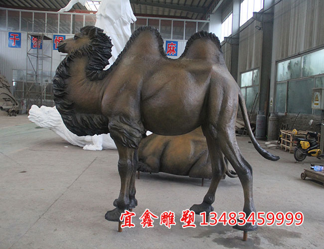 銅雕駱駝