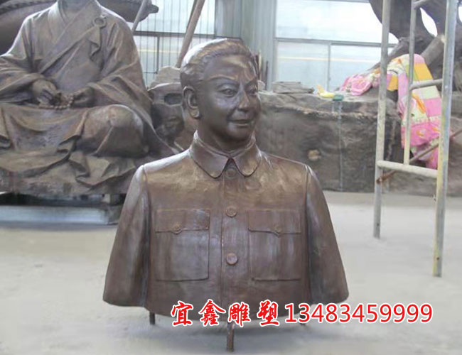 譚元壽半身像雕塑