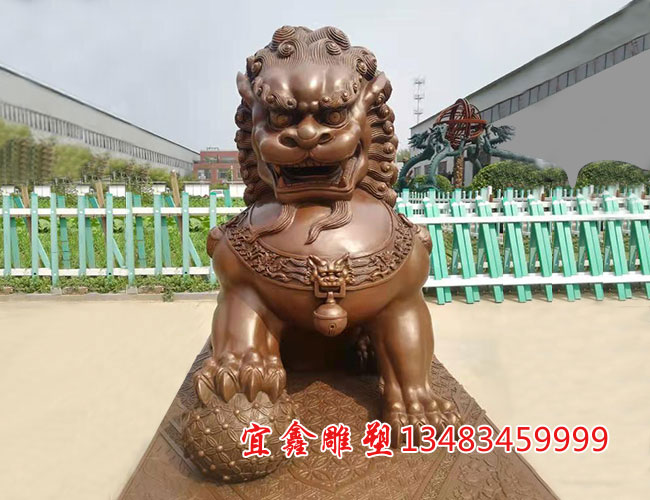 青銅故宮獅子