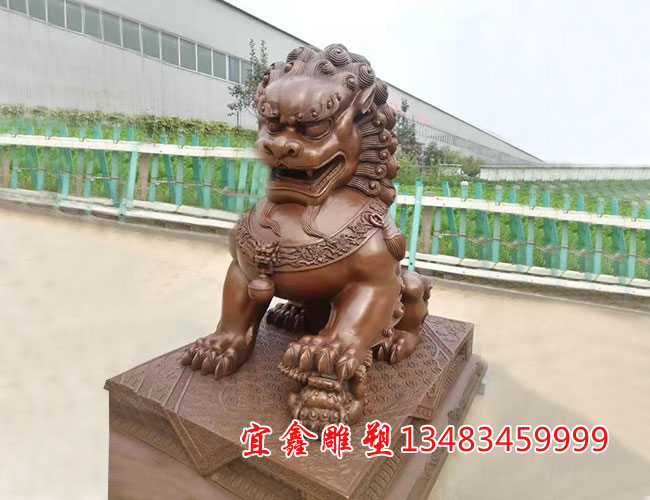 青銅故宮獅子