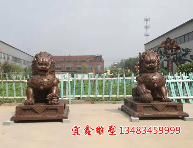 青銅故宮獅子