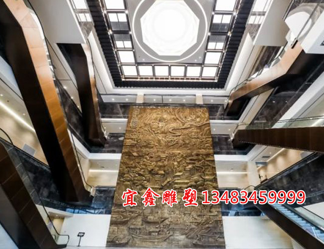《千年藥都》浮雕