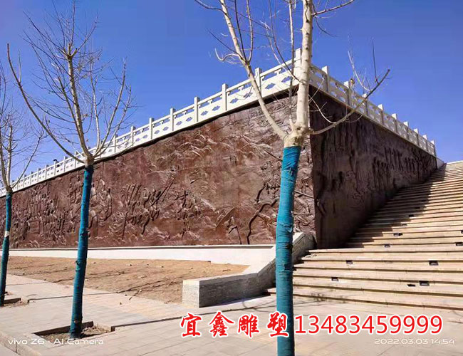 鑄銅浮雕