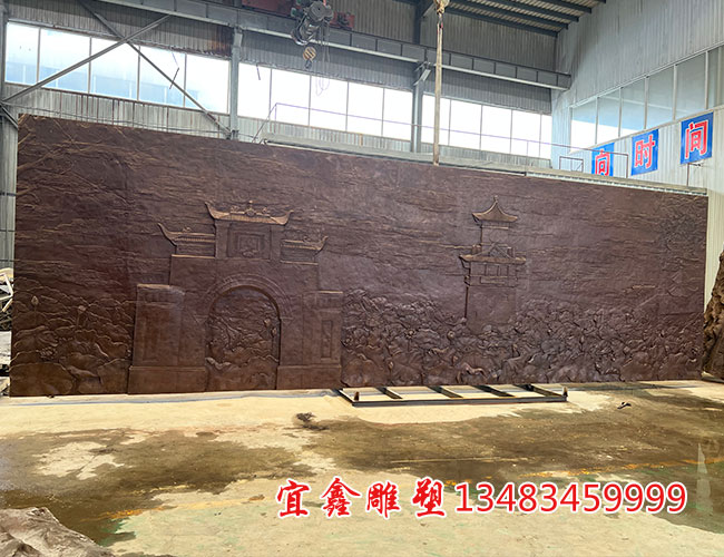 鑄銅浮雕