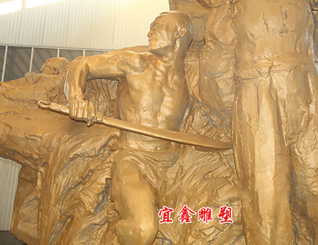 楊靖宇銅雕塑