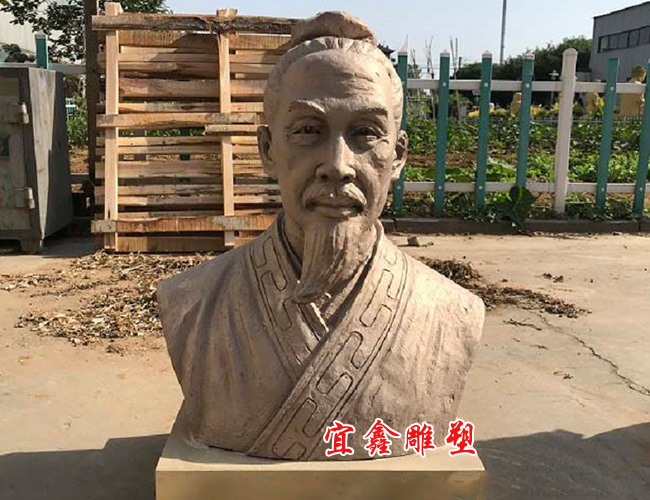 張仲景半身像雕塑