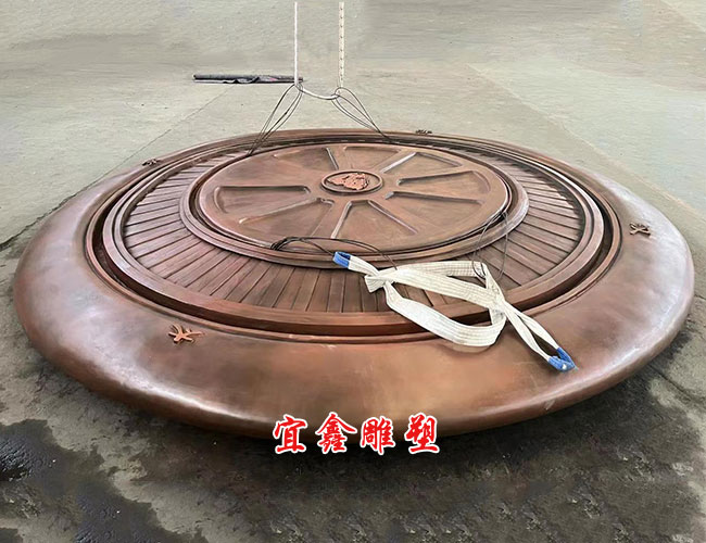 銅地雕
