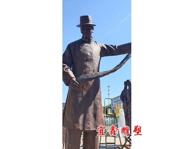 南洋美麗(li) 匯銅雕塑