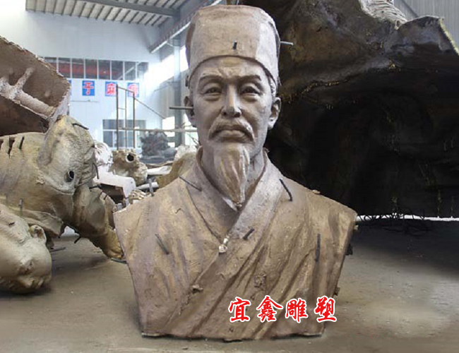 宋慈名醫人物雕塑
