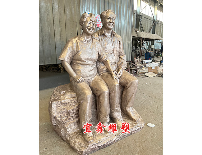 鑄青銅人物雕塑