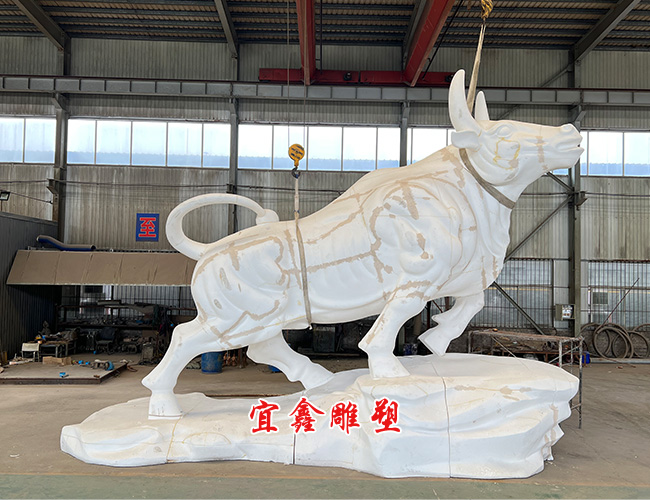 《銅牛雕塑》