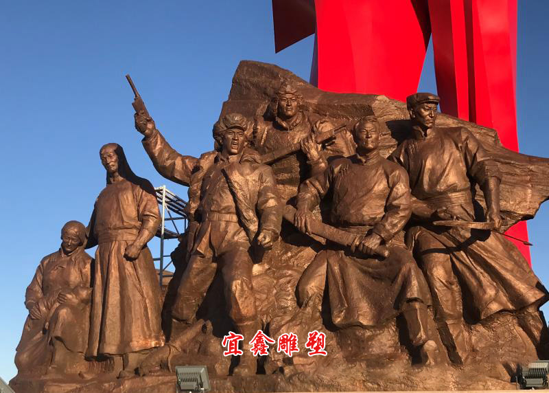 焰紅興安-大型城市雕塑工程