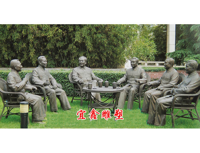 祖國的春天銅雕塑
