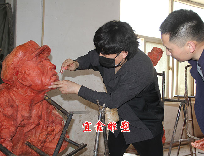 雕塑製作-蠟型調整