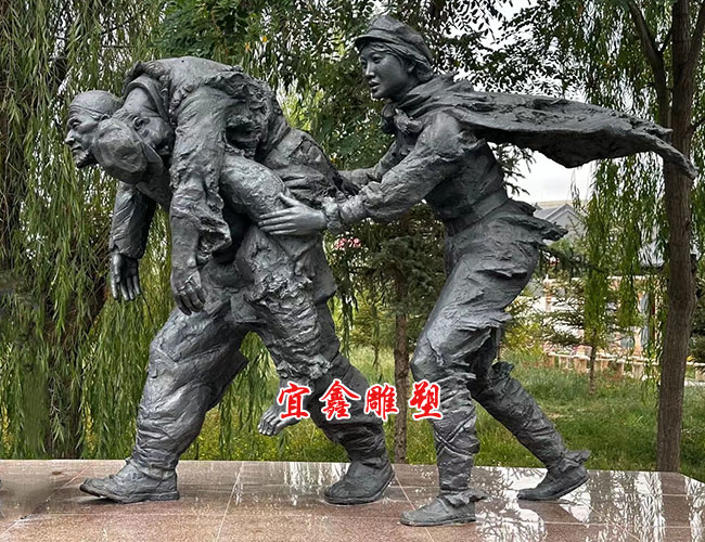 《軍民魚水情》劉寶亮老師作品