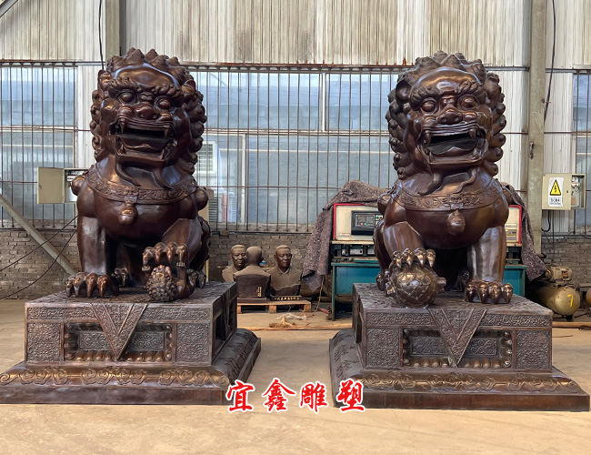 故宮銅獅子