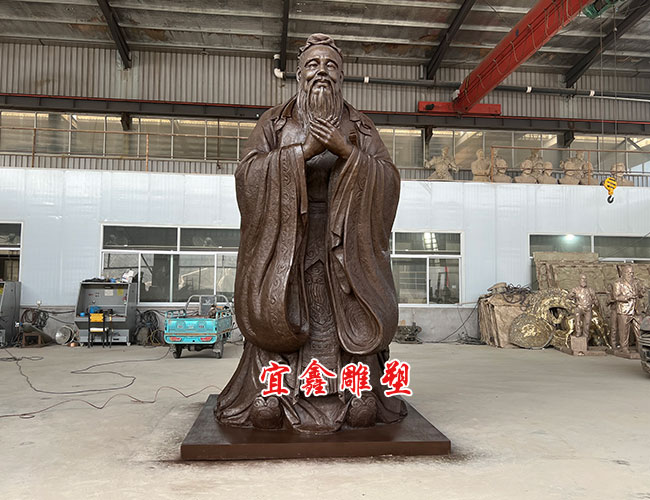 孔子雕塑  高4米