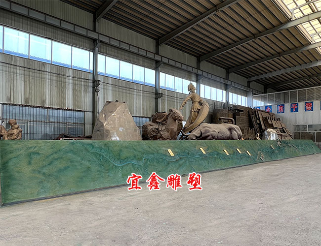 鑄銅浮雕
