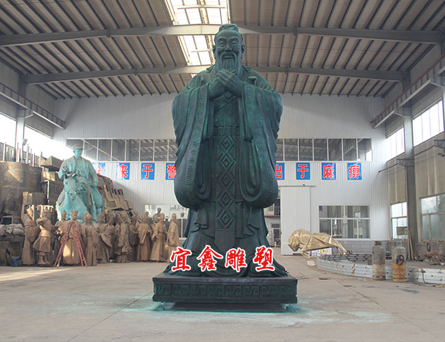 孔子銅雕像